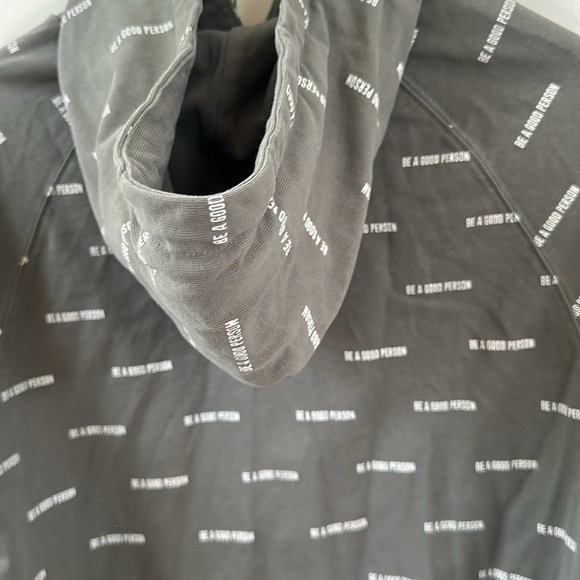 BE A GOOD PERSON grey hoodie - Picture 7 of 7